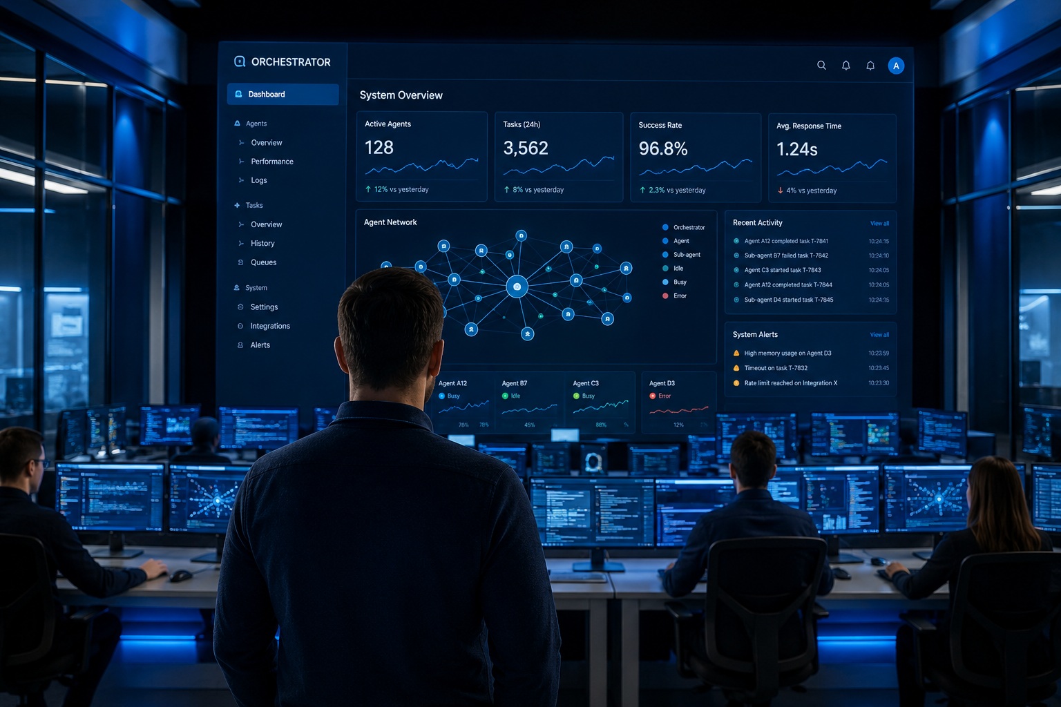 AI Orchestrator Dashboard